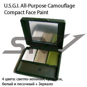 Грим 4-х цветный америка|Rothco Face Paint compact