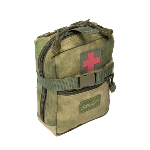      ""|IFAK Cutaway Pouch for First Aid Kit, Medium "Moss"