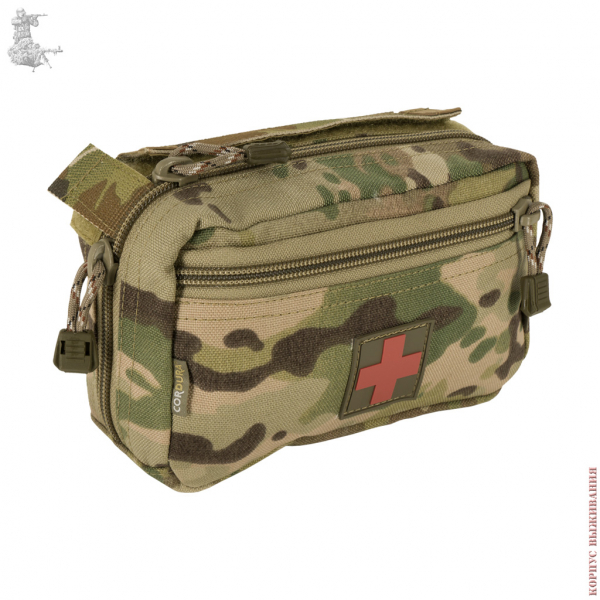      MultiCam|IFAK Cutaway Pouch for First Aid Kit, Horizontal, MultiCam