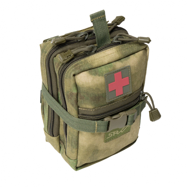      ""|IFAK Cutaway Pouch for First Aid Kit, Large "Moss"