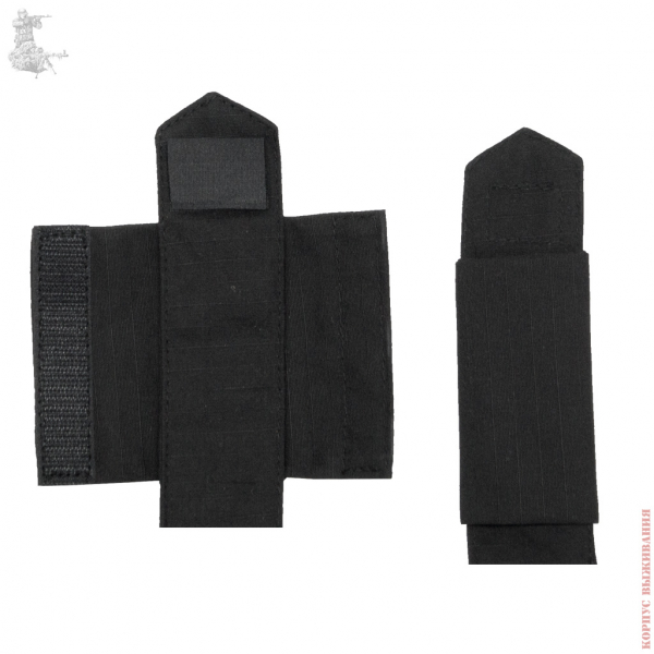   - SRVV |Shoulder straps with a false-epaulet SRVV Black