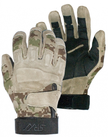 SOCOM Gloves Full Fingers SURPAT®/Suede Leather